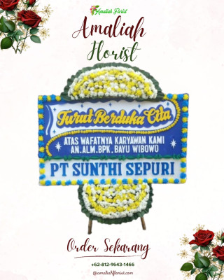 Papan Bunga Duka di Sempu