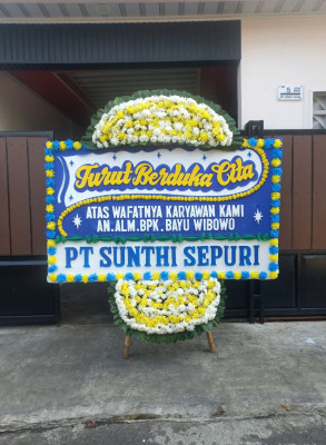 Papan Bunga Duka di Sempu